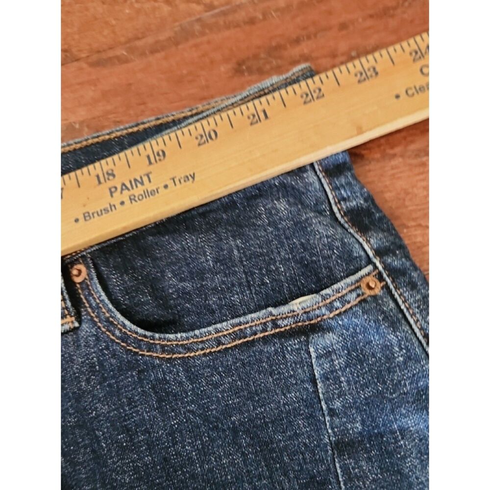 Old Navy Women's High-Waisted Barrel Ankle Jeans, Dark Wash, Size 20 Regular - Picture 10 of 11